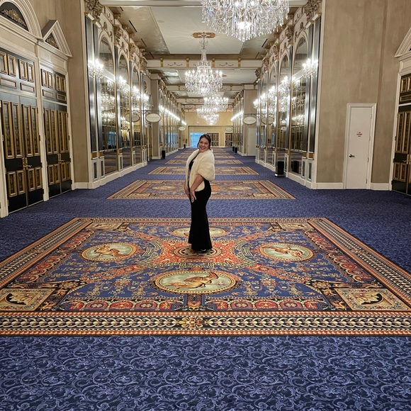 Betsy & Adam formal evening gown - Picture 7 of 8